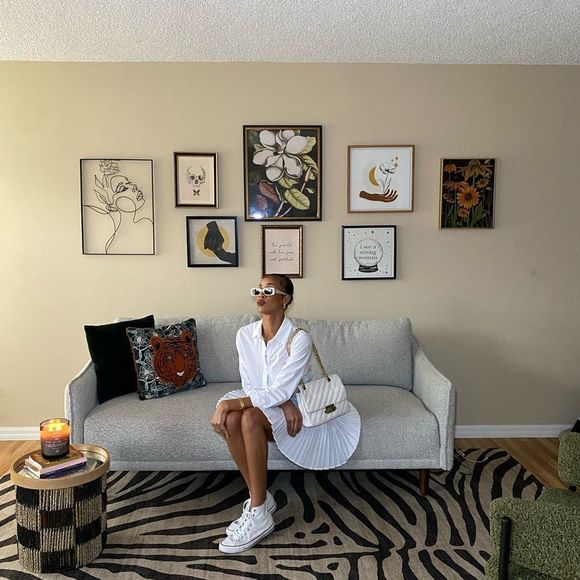 Zara White Linen Pleated Dresss - Picture 14 of 14